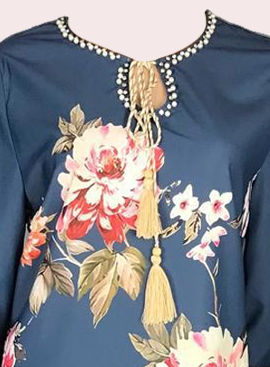 Dori Co-ord (Shirt & Trouser) - Teal