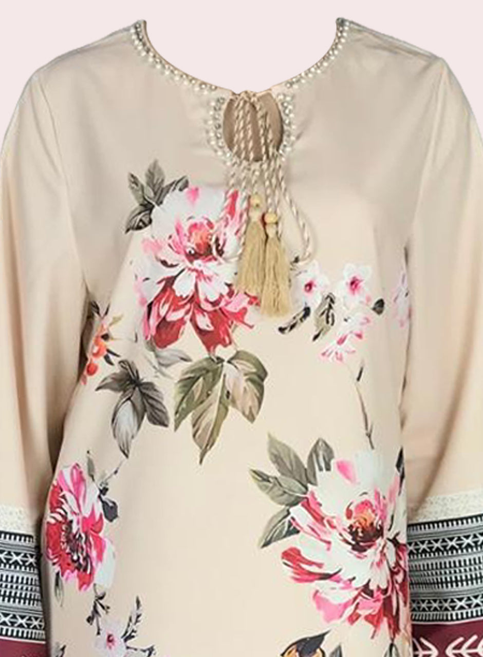 Dori Co-ord (Shirt & Trouser) - Cream