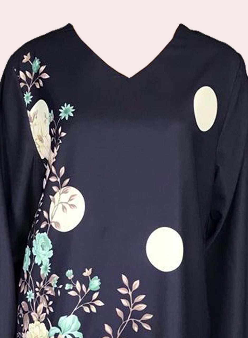 Serene Floral Co-ord (Shirt & Trouser) - Blue