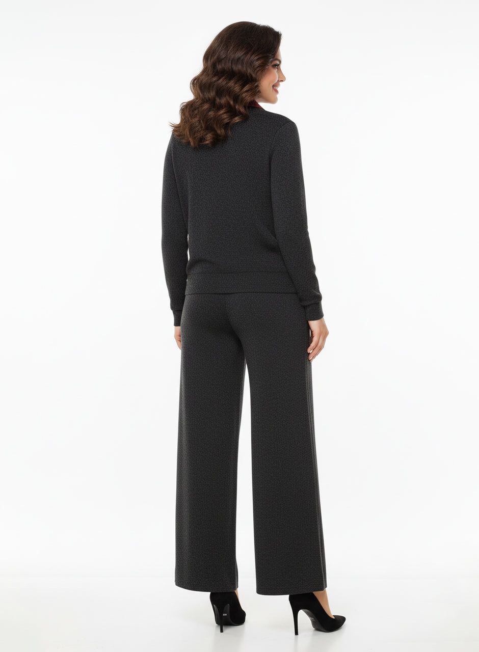 Noir - Maroon Three-piece set