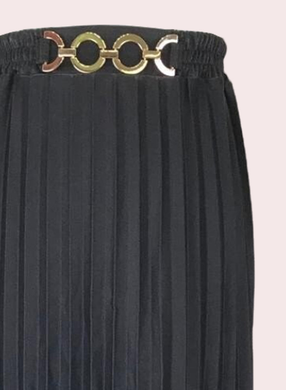 Pleated Skirt - Black