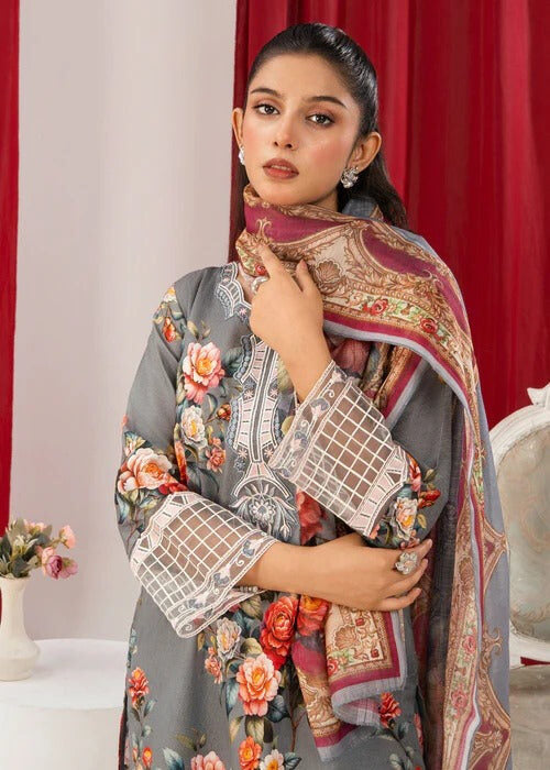 Women's Lawn 3-Piece Suit – Daisey - Grey