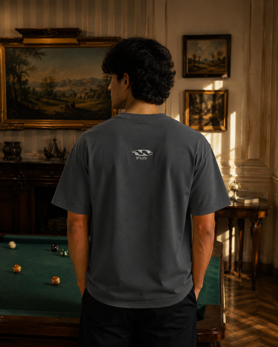 Off Duty Graphic T-Shirt - Grey