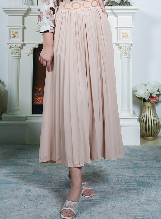 Almond Coco Chiffon skirt