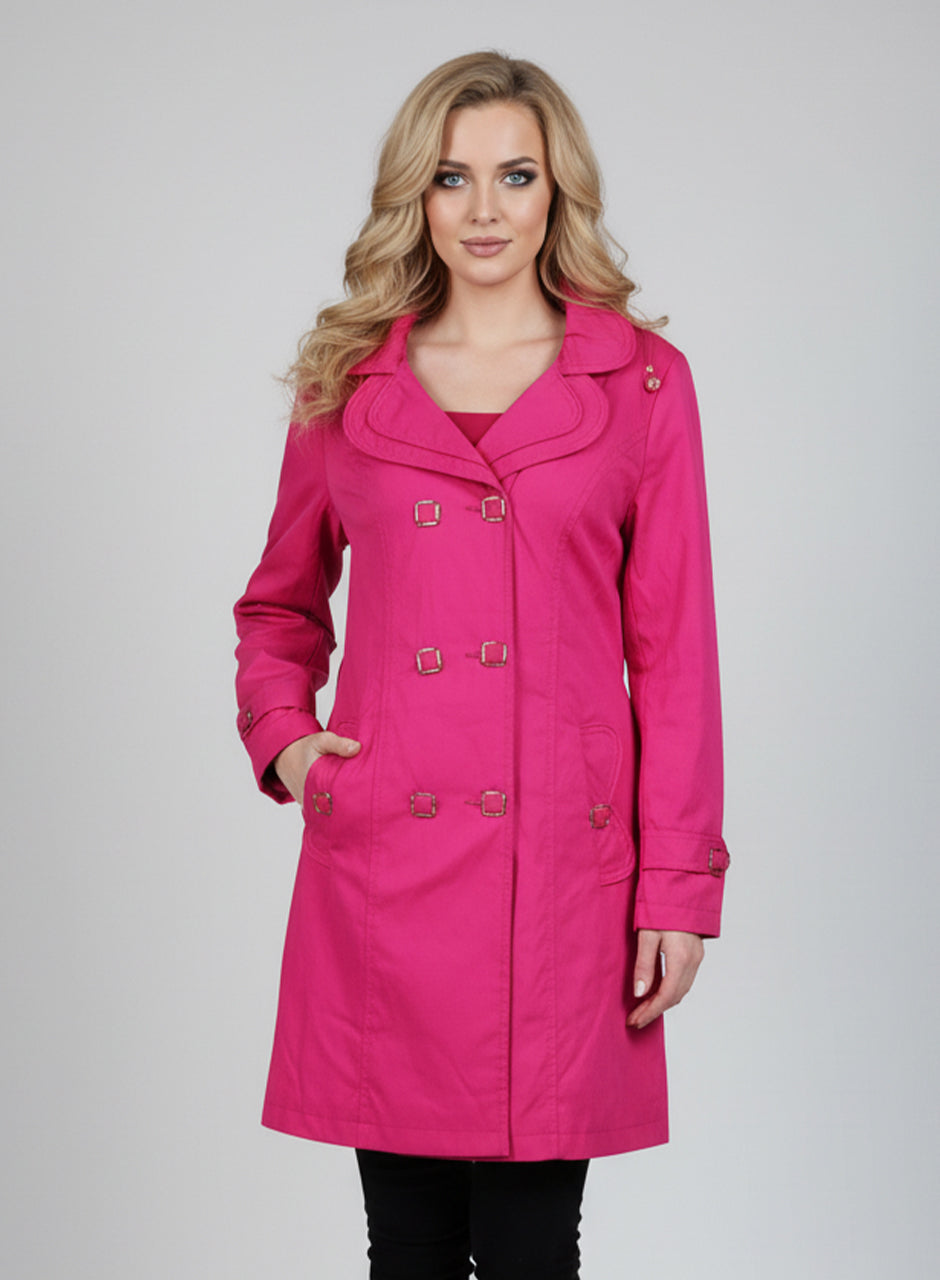Trench Coat - Pink