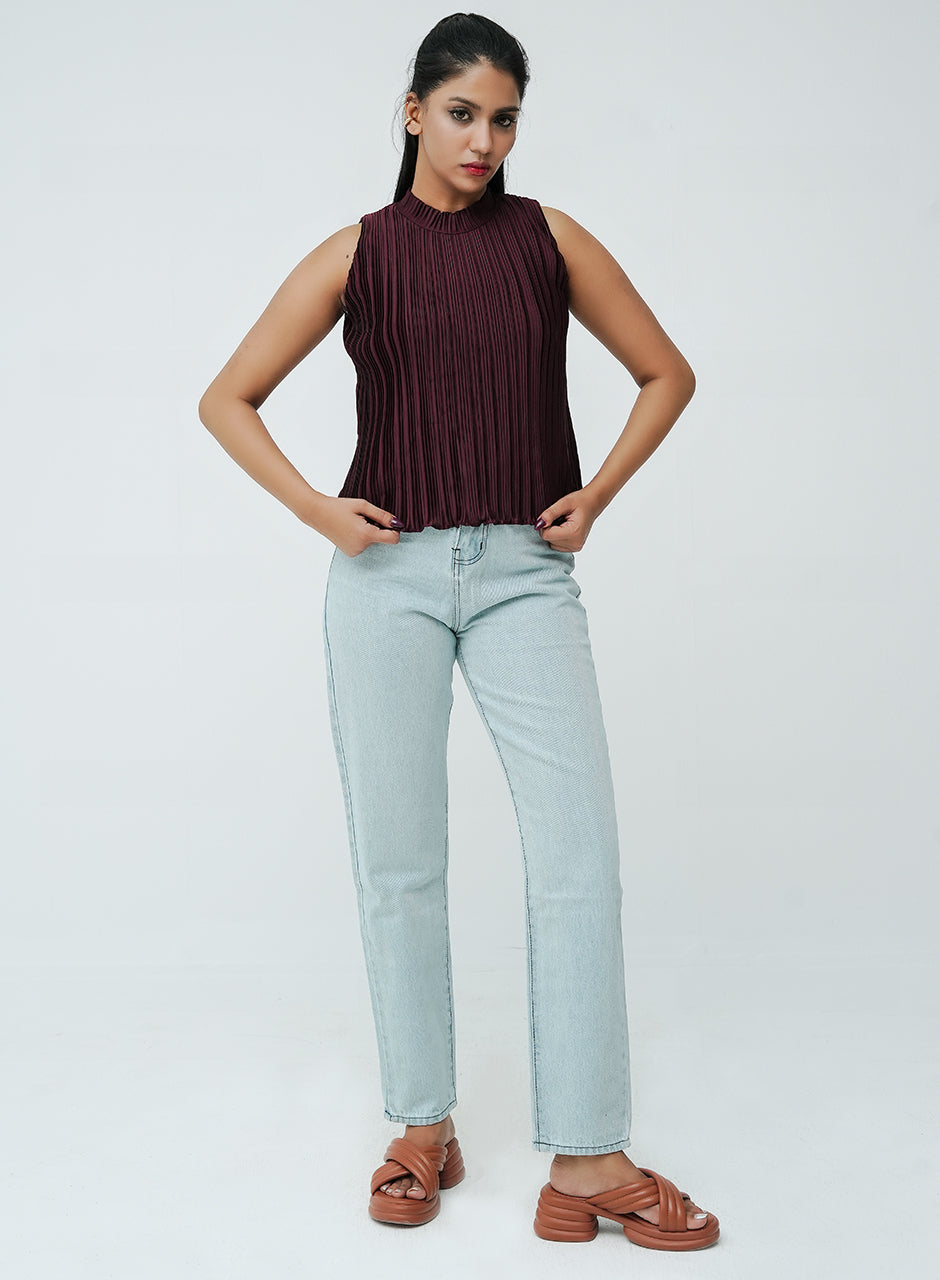 Relaxed Fit Denim - Light Blue