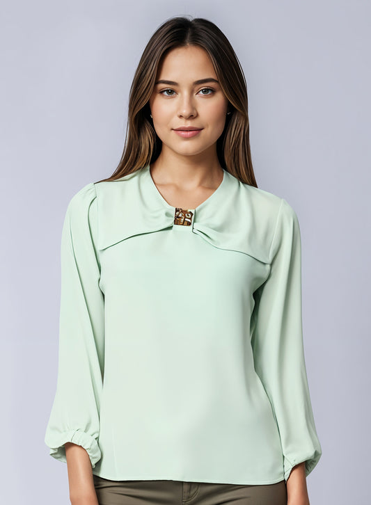 Mint Green Top