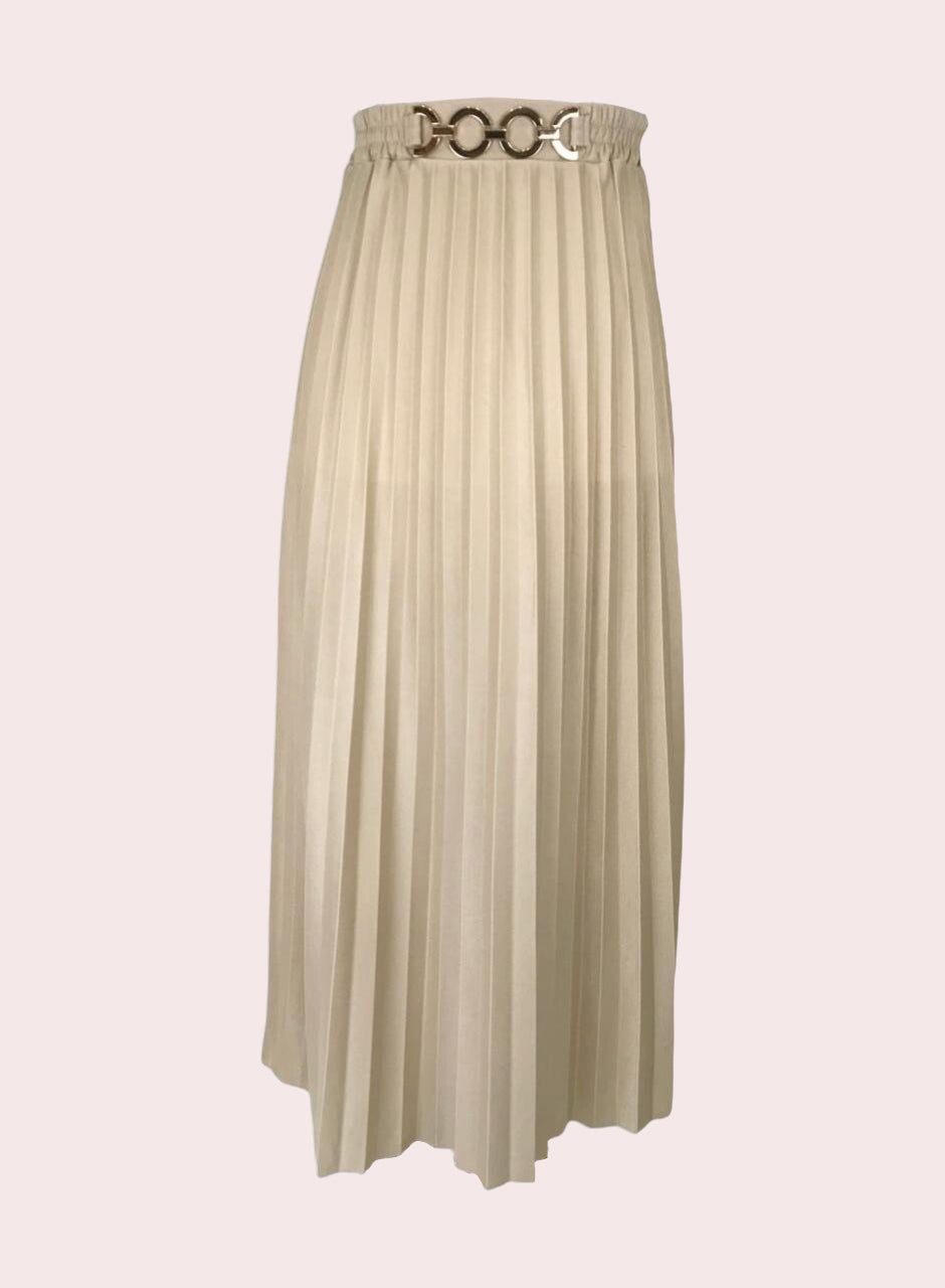 Pleated Skirt - Off-White
