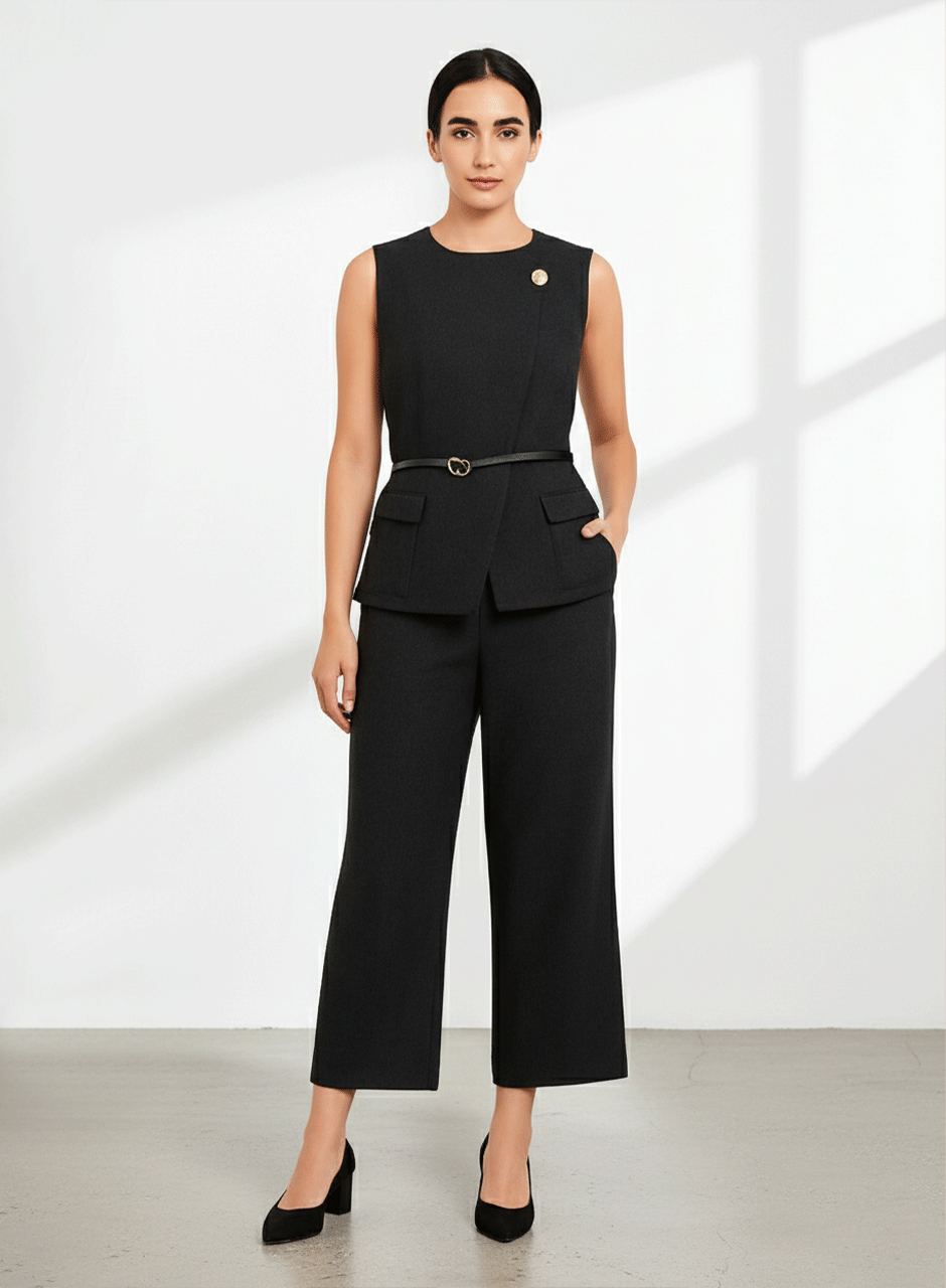 Sophia-Charcoal Co-ord