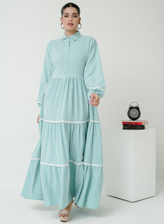 Folklore - Ice Blue Frock