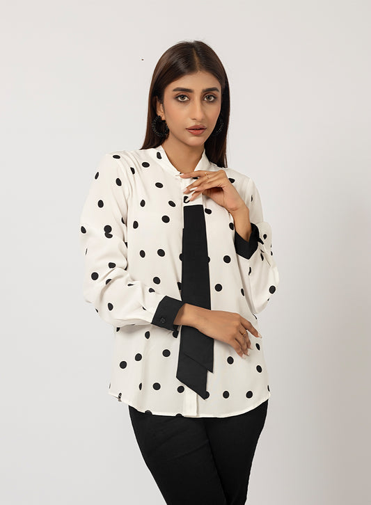 Polka Dots - White Top