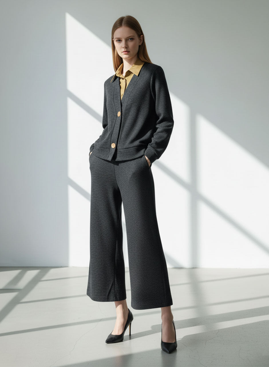 Noir - Mustard Three-Piece Set