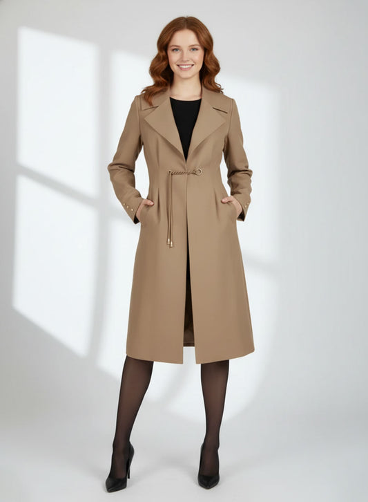 Long Coat - Beige