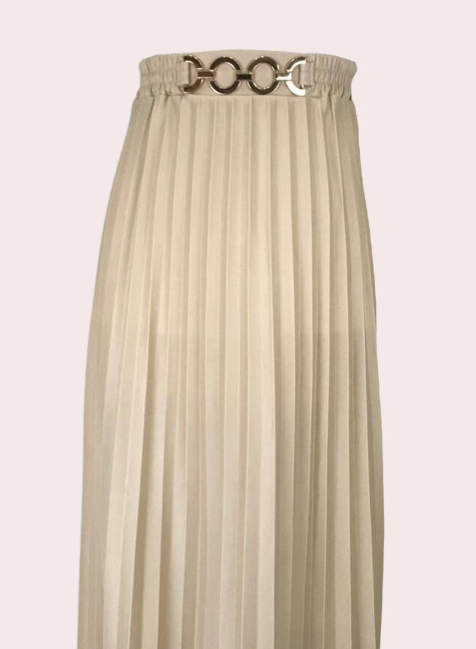 Pleated Skirt - Off-White