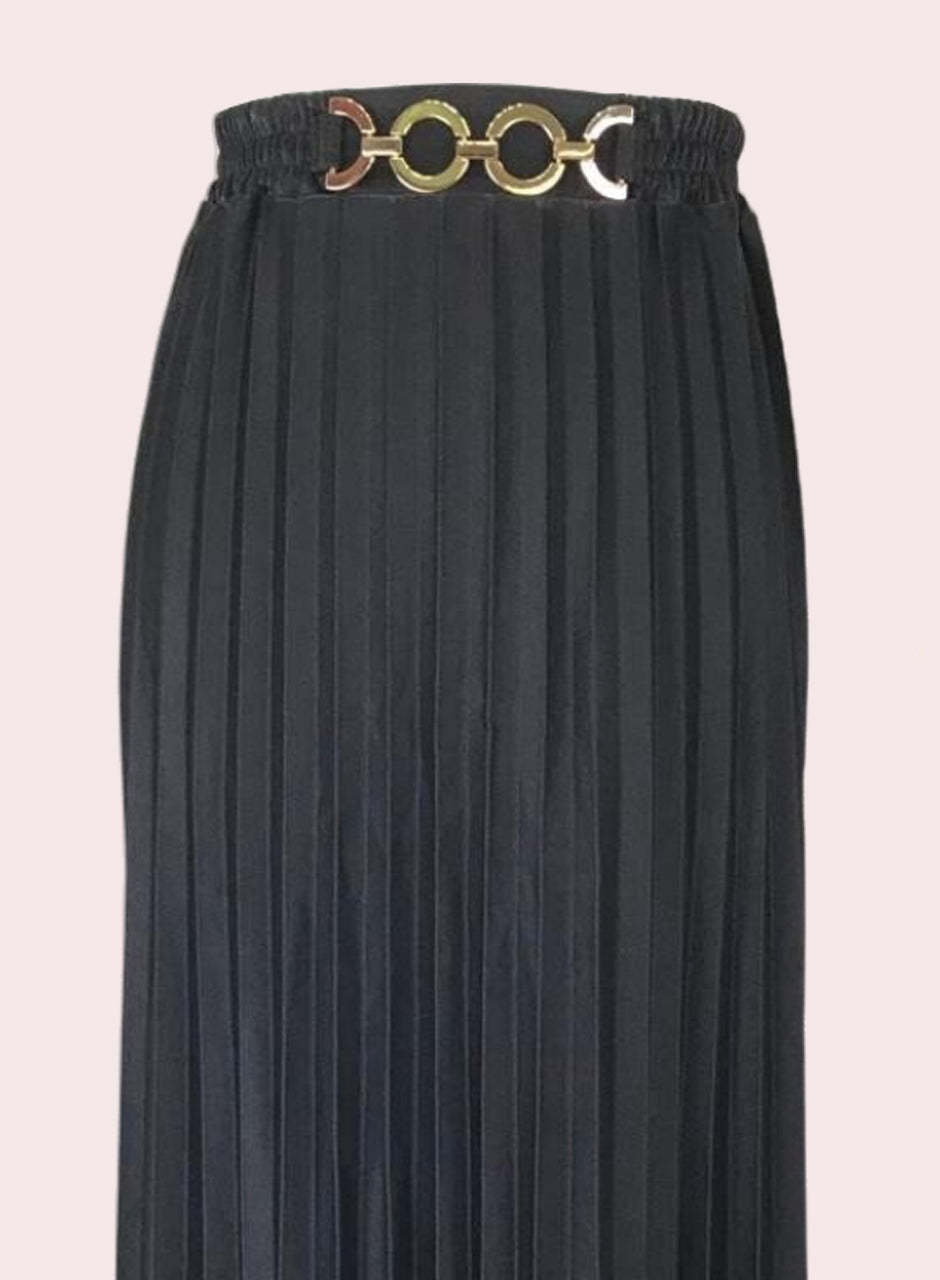Pleated Skirt - Black
