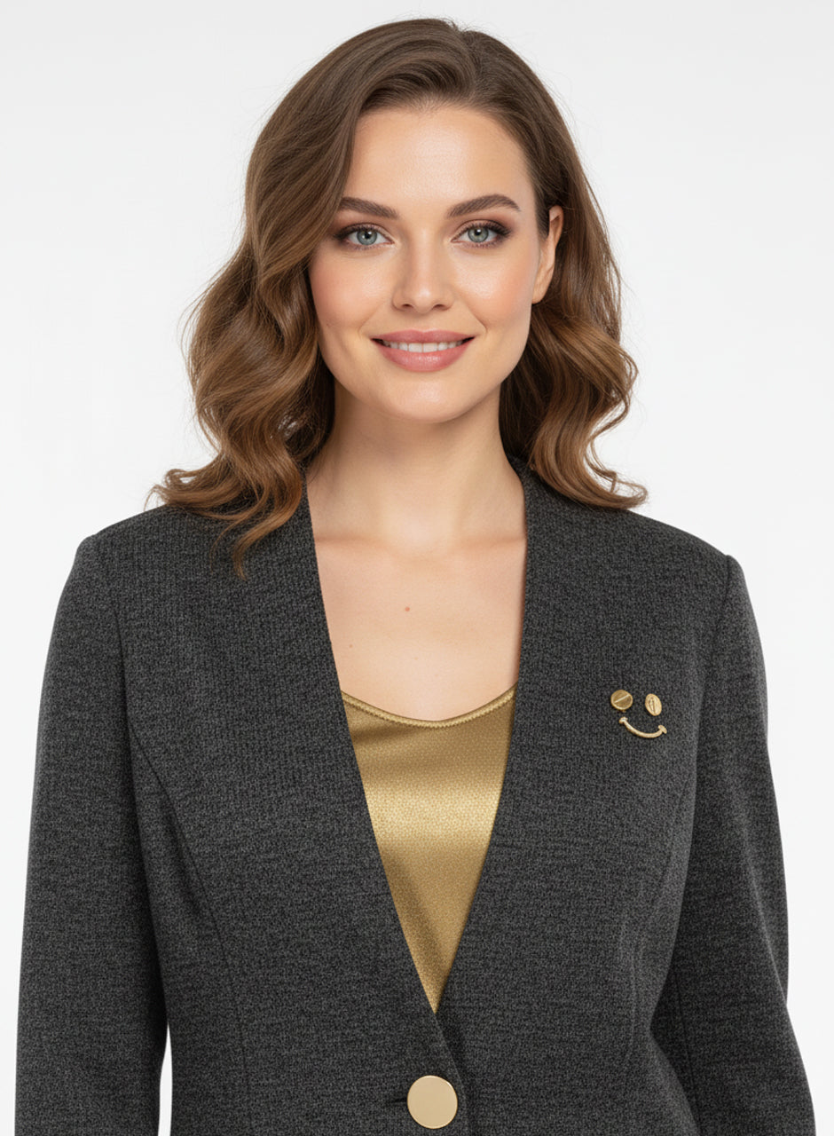 Amber - Golden Three-piece set