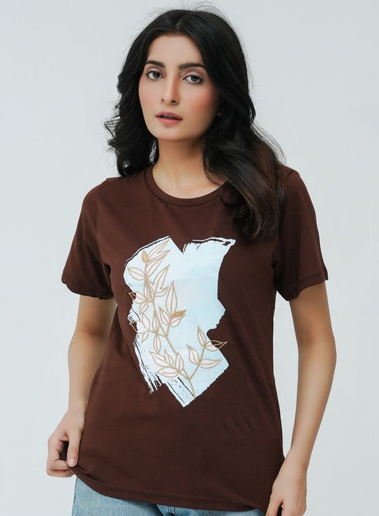 Coffee Brown Tee