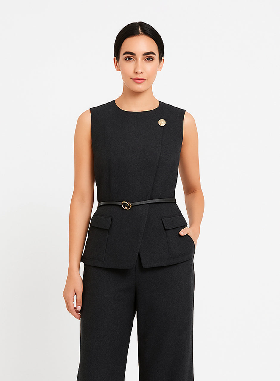 Sophia-Charcoal Co-ord