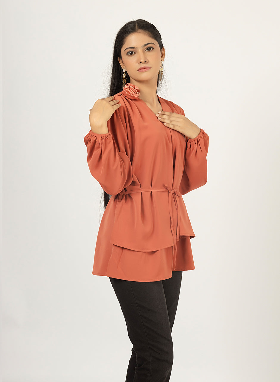 Rose - Rust Top