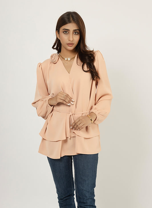 Rose - Beige Top