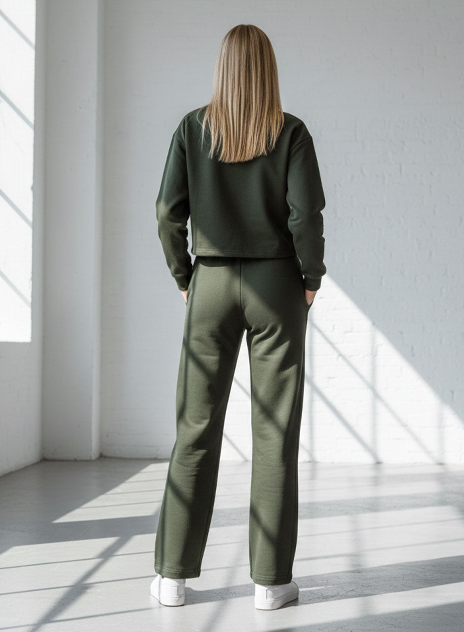 Dreamer Sweat Shirt & Pants - Green
