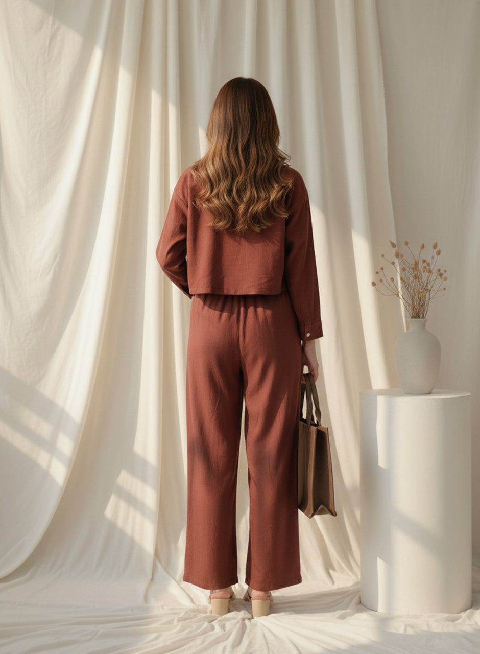 Top, Inner & Bottom (Maroon)