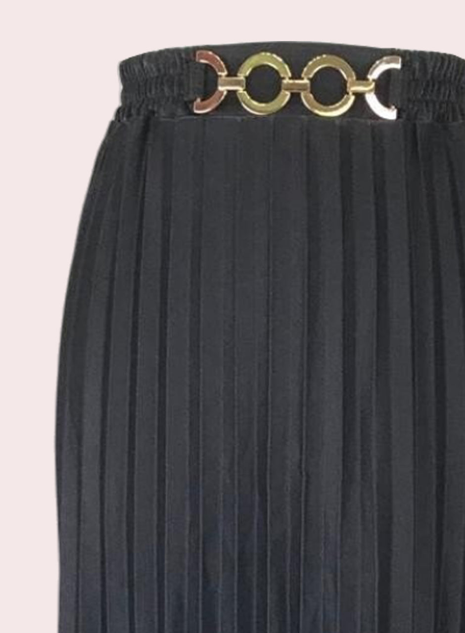 Pleated Skirt - Black