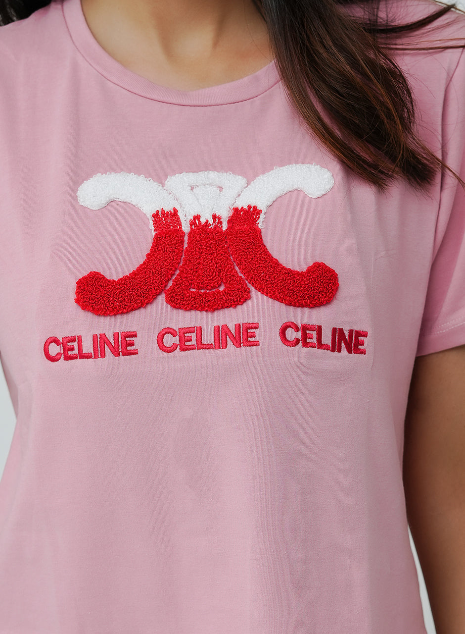 Celine 3D Tee