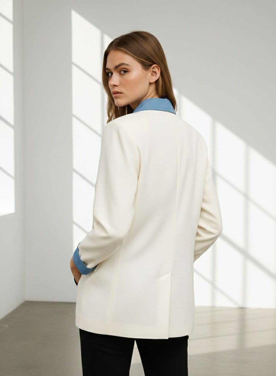 Blazer top - Top piece (White)