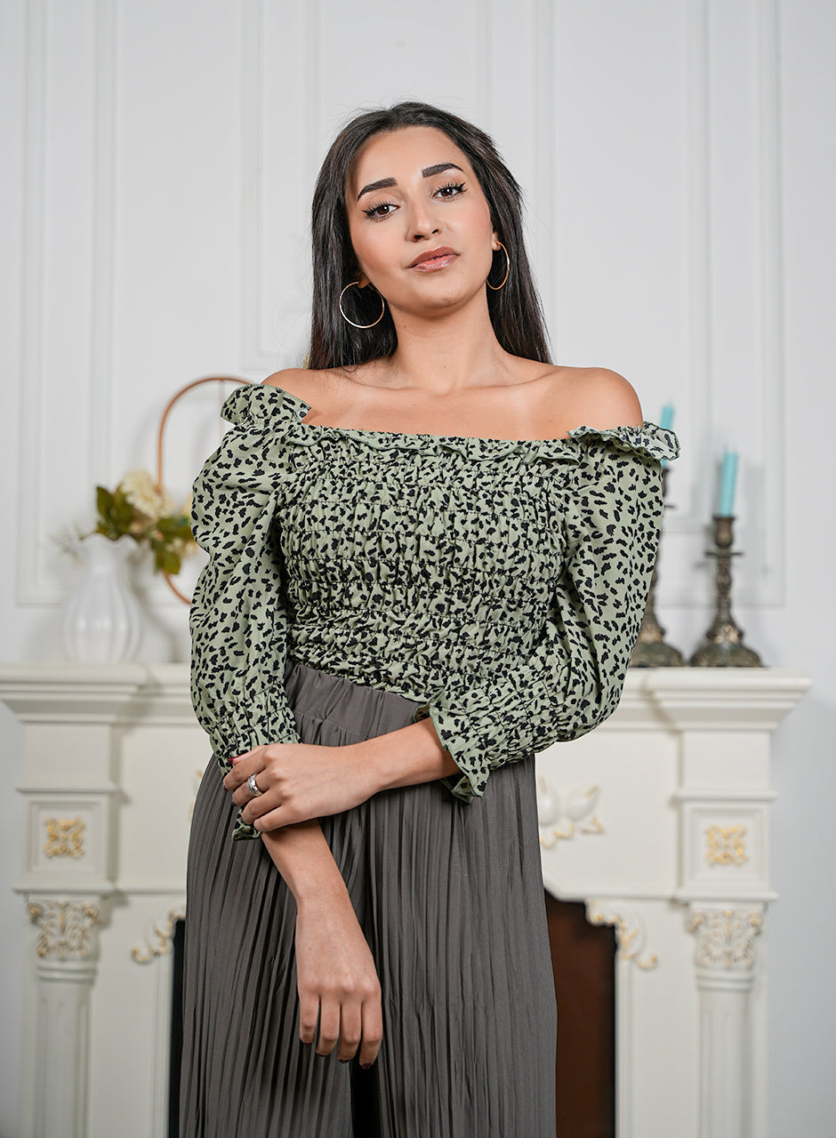 off shoulder dress pakistani Off Shoulder Gharara