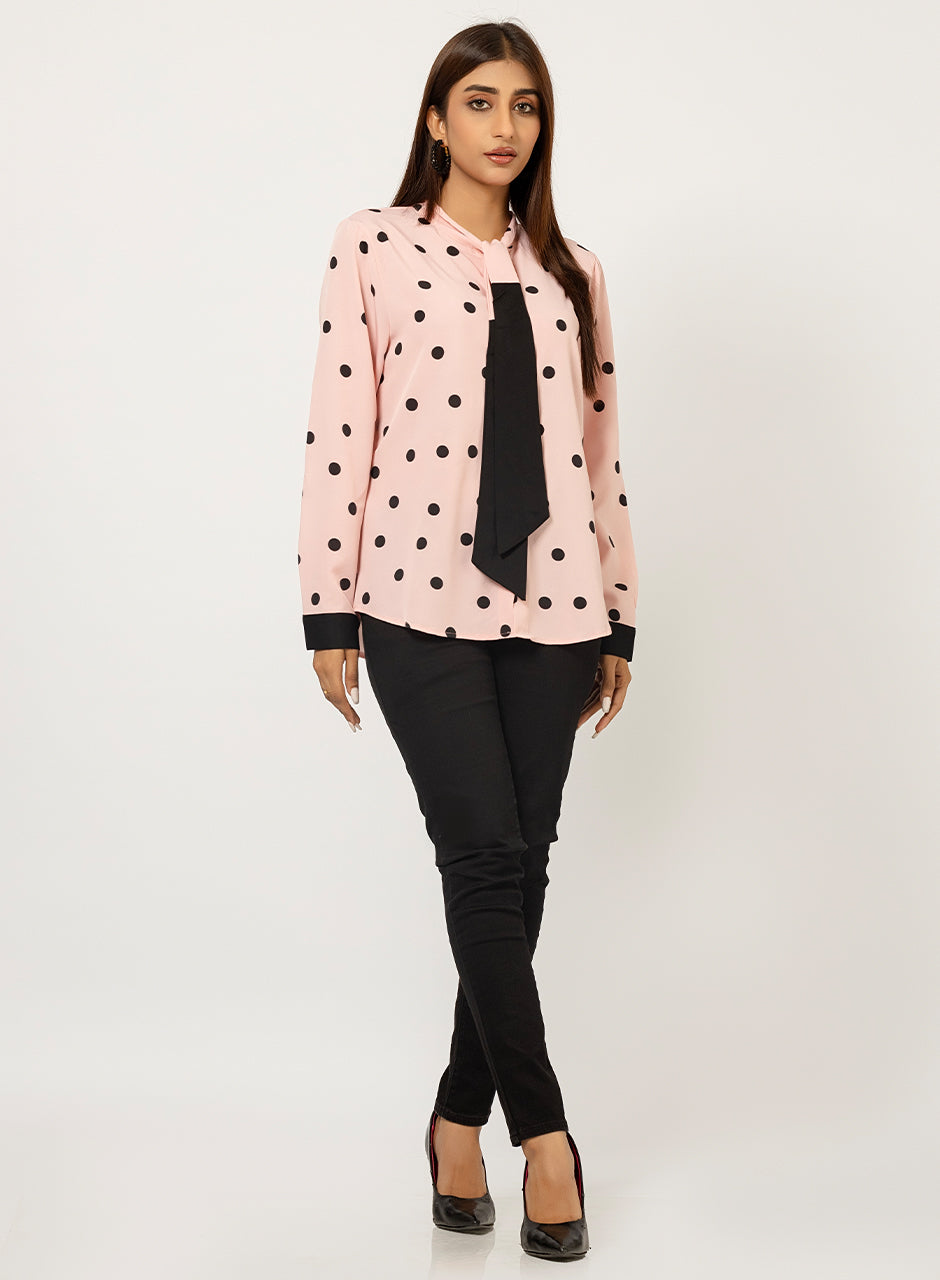 Polka Dots - Pink Top