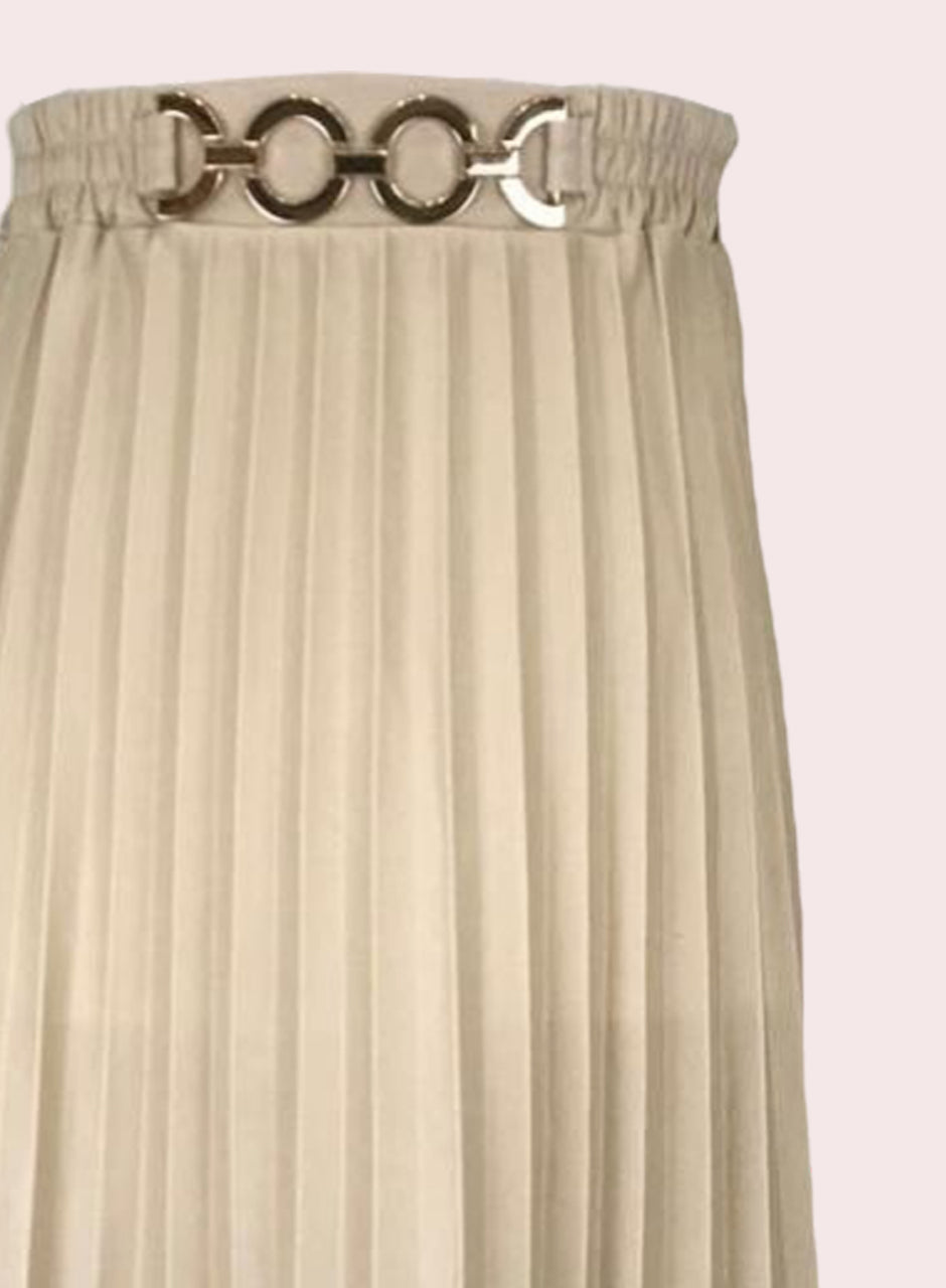 Pleated Skirt - Off-White