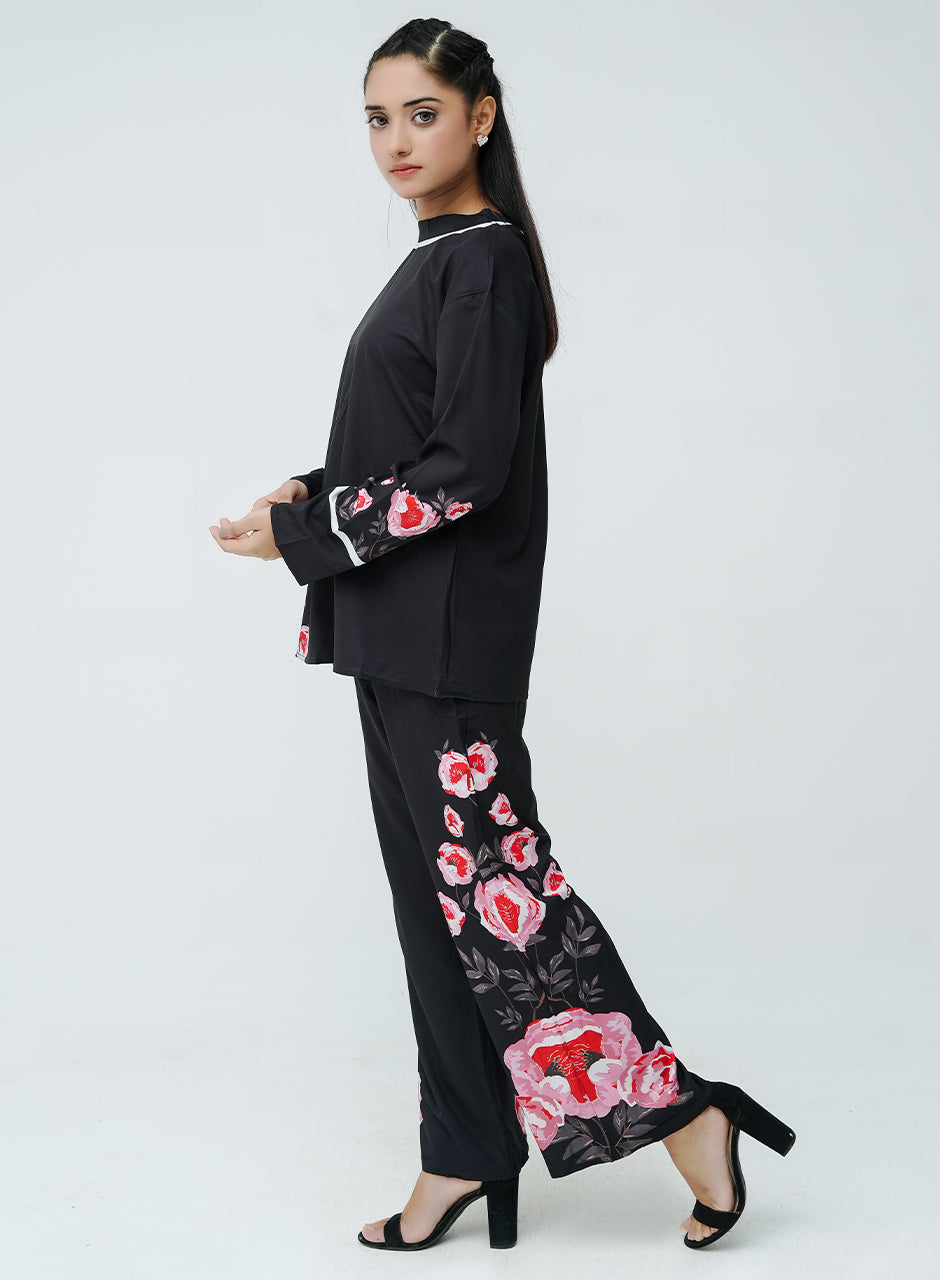 Bloom Co-ord - Black