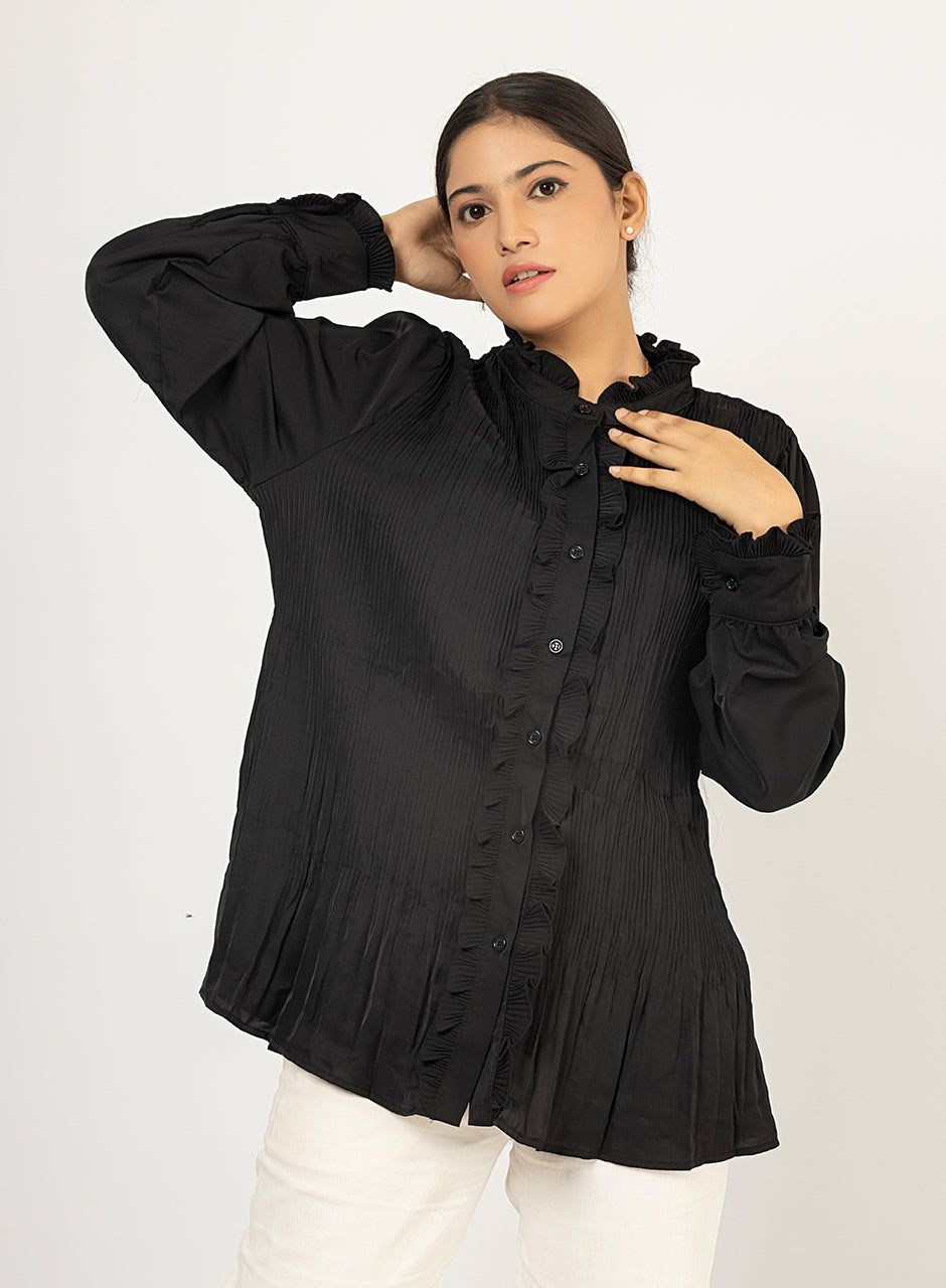 Ruffles - Black Top