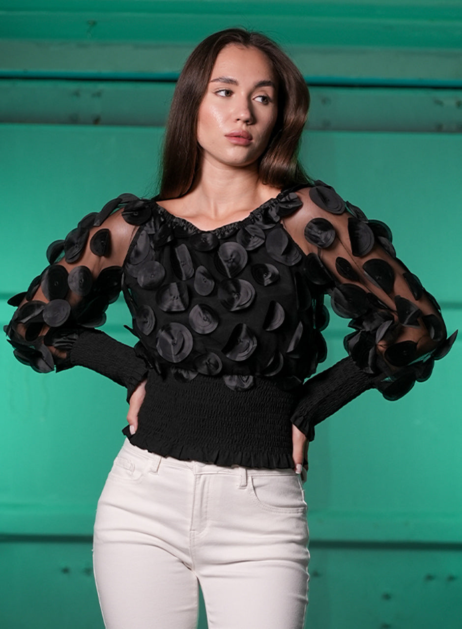 Black Rose Top