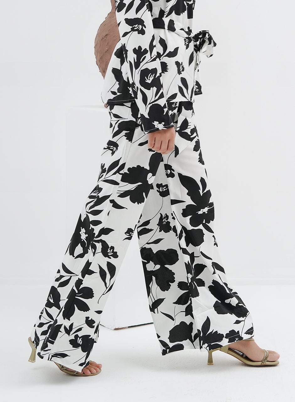 Bloom Belted Co-ord - White