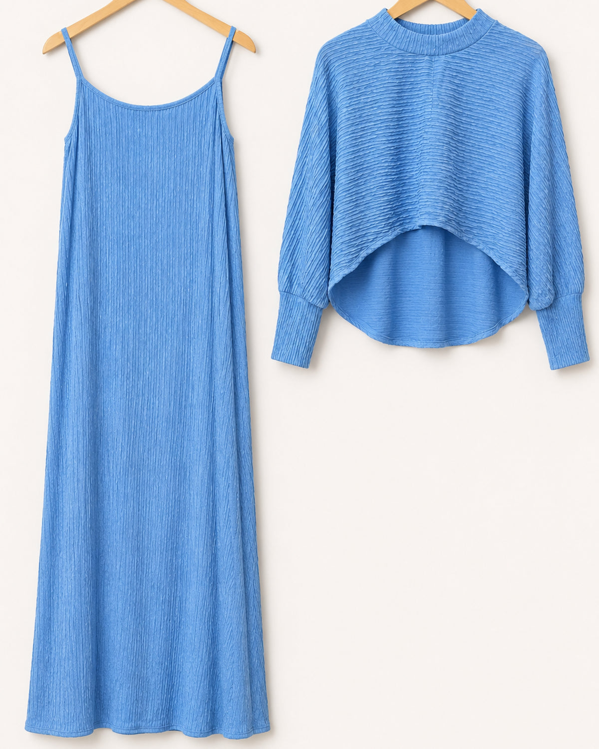 Two-piece Layered Set - Sky Blue