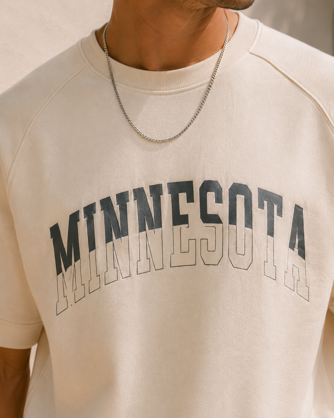 Minnesota Two-Piece Shirt And Short - Cream