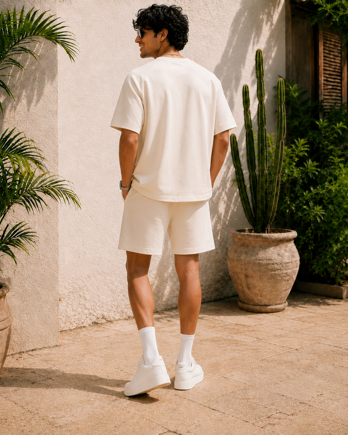 Minnesota Two-Piece Shirt And Short - Cream