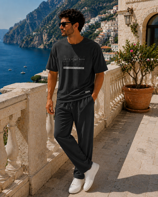 Urban Ease Co-Ord Set Dark Grey