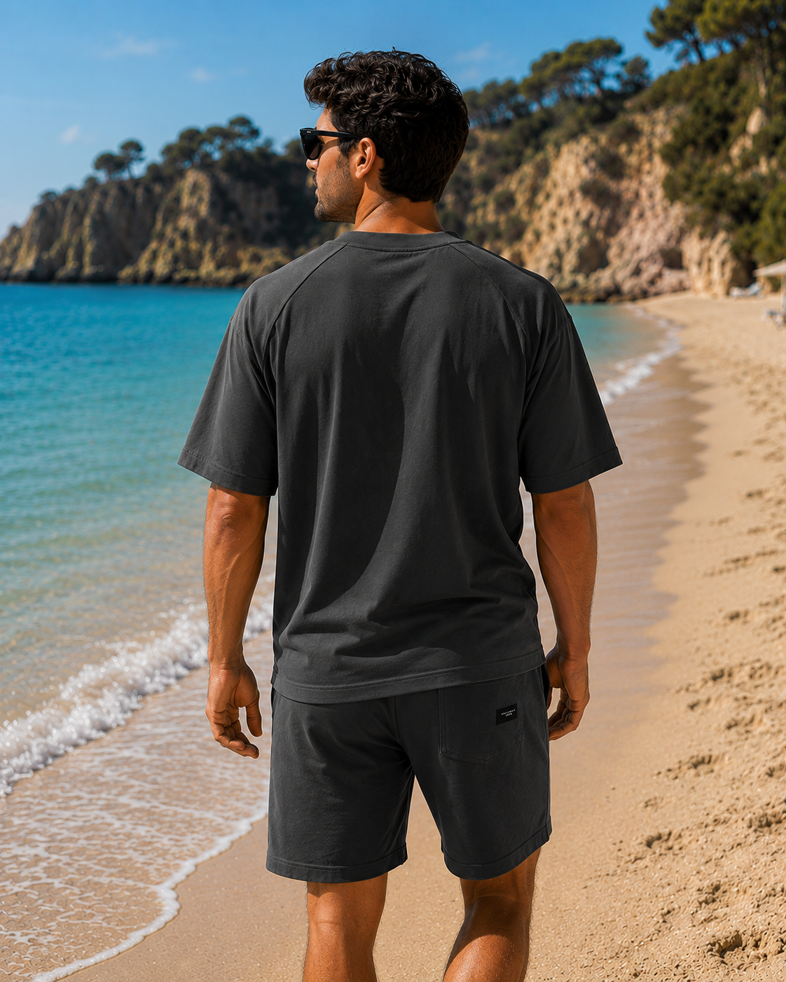 Minnesota Two-Piece Shirt And Short - Grey