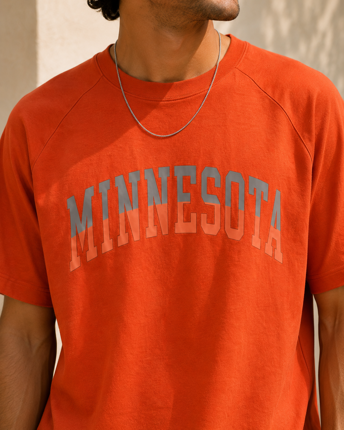 Minnesota Two-Piece Shirt And Short - Orange