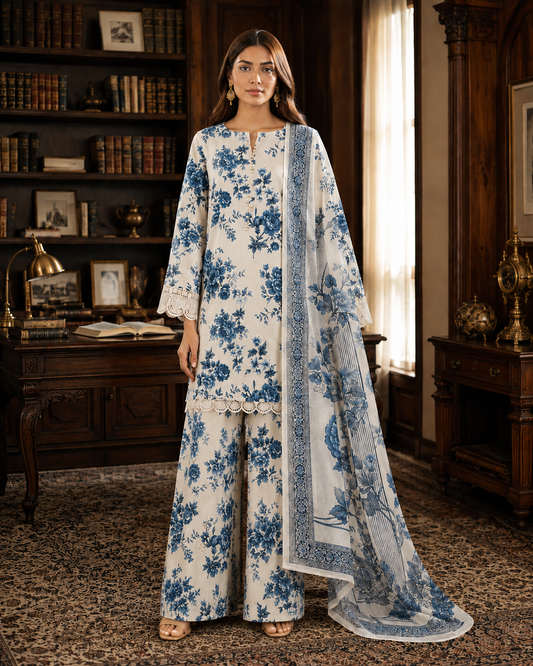 Women's Lawn 3-Piece Suit – Phool