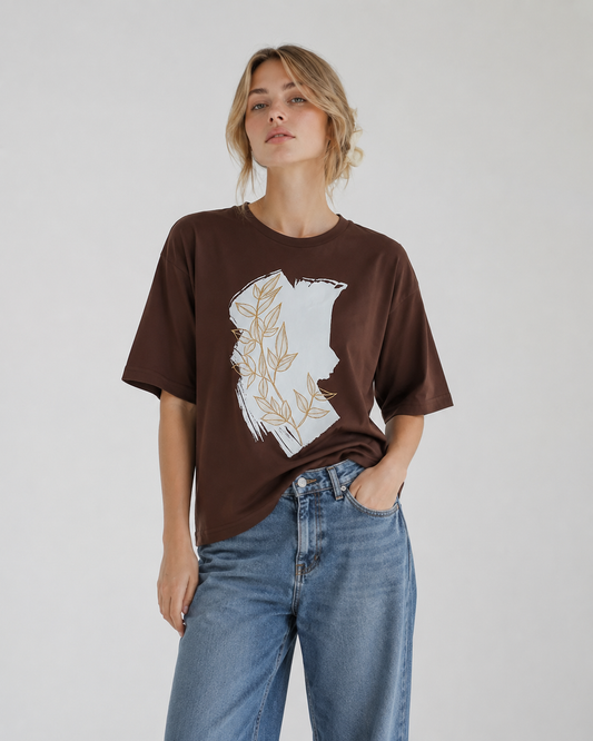 Coffee Brown Tee