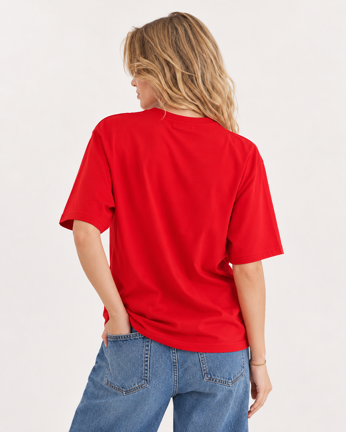 Just be calm Tee - Red