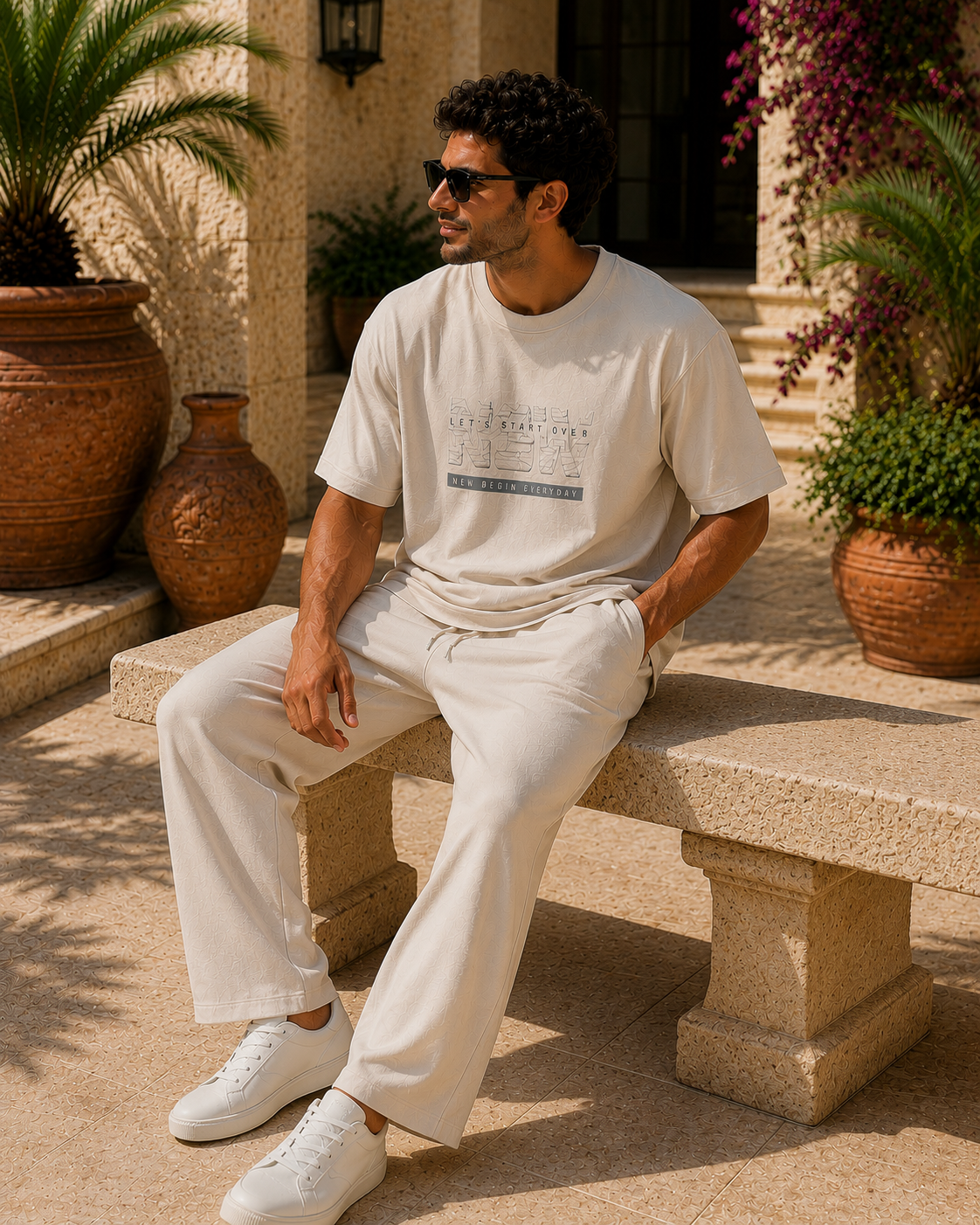 Urban Ease Co-Ord Set Beige