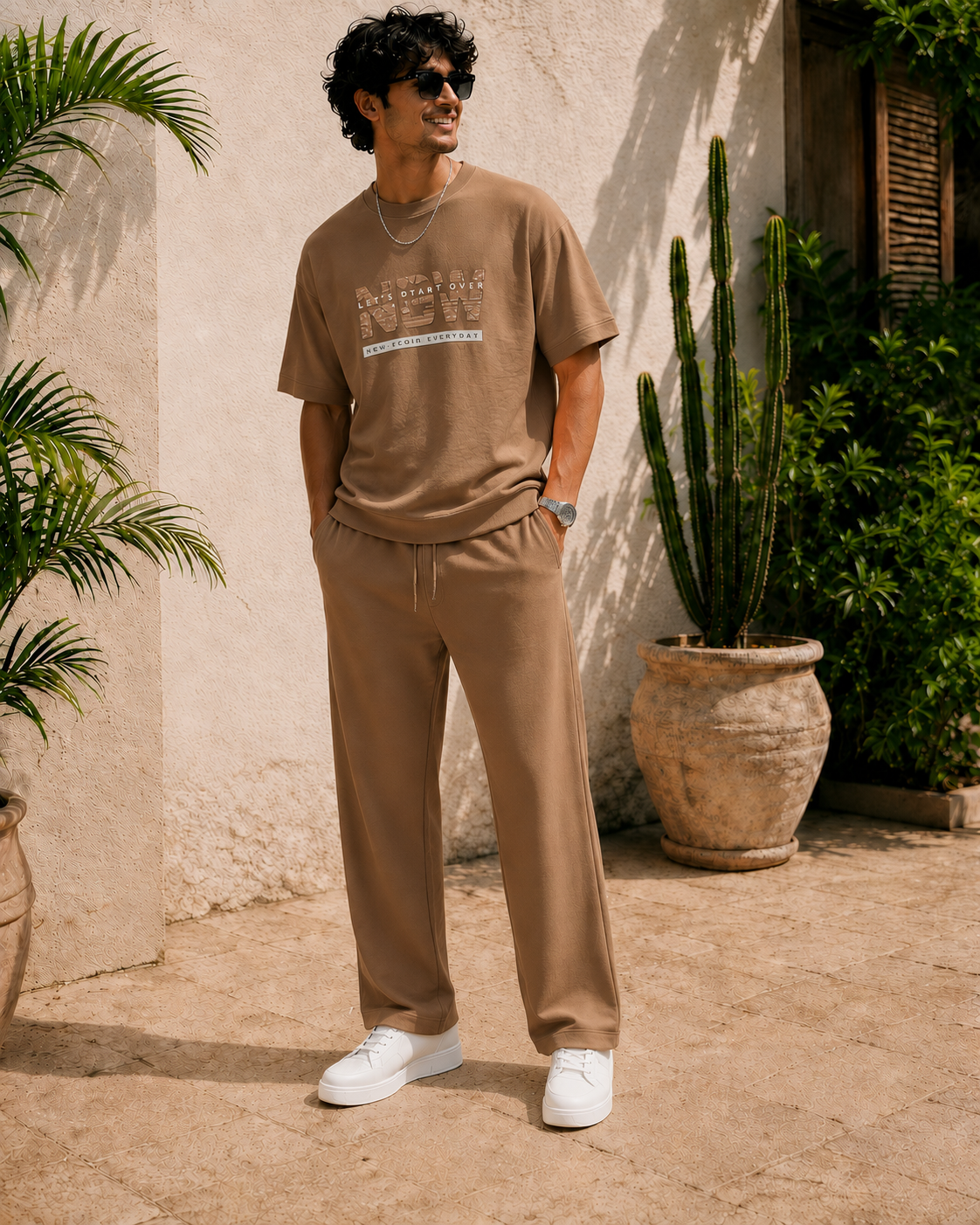 Urban Ease Co-Ord Set Coffee