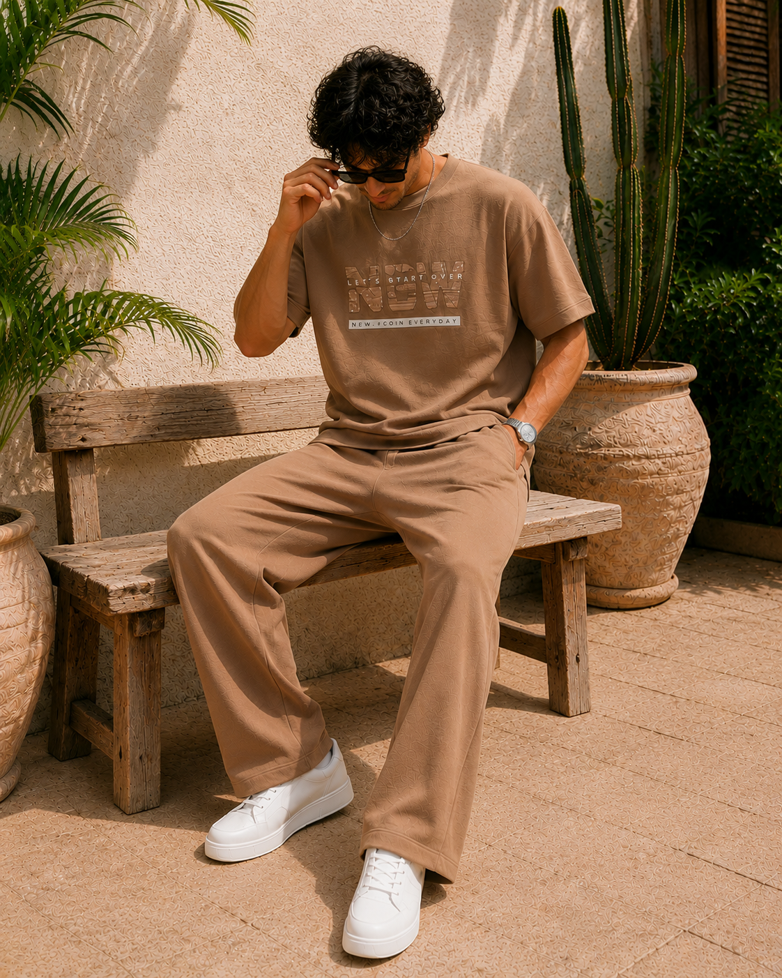 Urban Ease Co-Ord Set Coffee