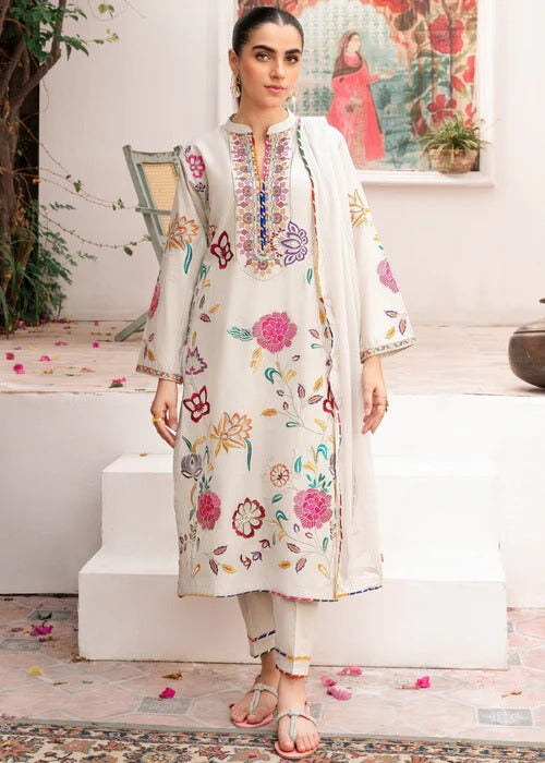 Women's Lawn 3-Piece Suit – Albite - White