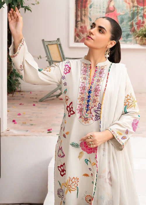Women's Lawn 3-Piece Suit – Albite - White